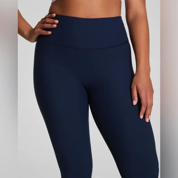 Spanx Smooth OnForm Leggings Timeless Navy Size Large Buttery Soft - Picture 5 of 16